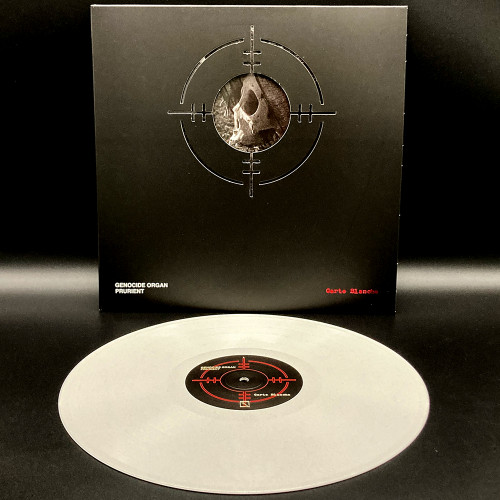 Genocide Organ + Prurient “Carte Blanche” White Vinyl LP (NWN